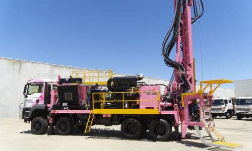 Ranger receives new Rig 8 which has gone into the Pilbara to work with RTX (Rio Tinto Exploration) and starts work in the Fraser Range Region.